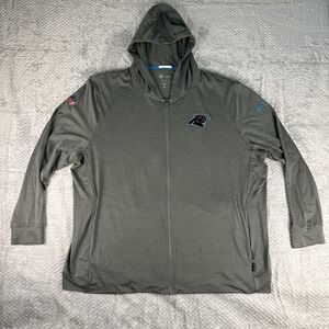 Nike Carolina Panthers On Field Dri-Fit Hoodie Jacket 3XL Team Issued #63 NFL